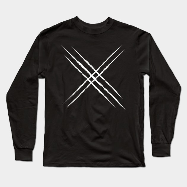 X-10 & X-23 Claw Long Sleeve T-Shirt by shamusyork